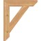 Ekena Millwork Traditional Slat Smooth Bracket, Western Red Cedar, 3 1/2"W x 20"D x 24"H BKT04X20X24TRA06SWR - alternate 3